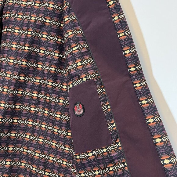 Pendleton Women's Tape Seam Hooded Rain Jacket Purple Medium Outdoor Winter Zip - Picture 6 of 12